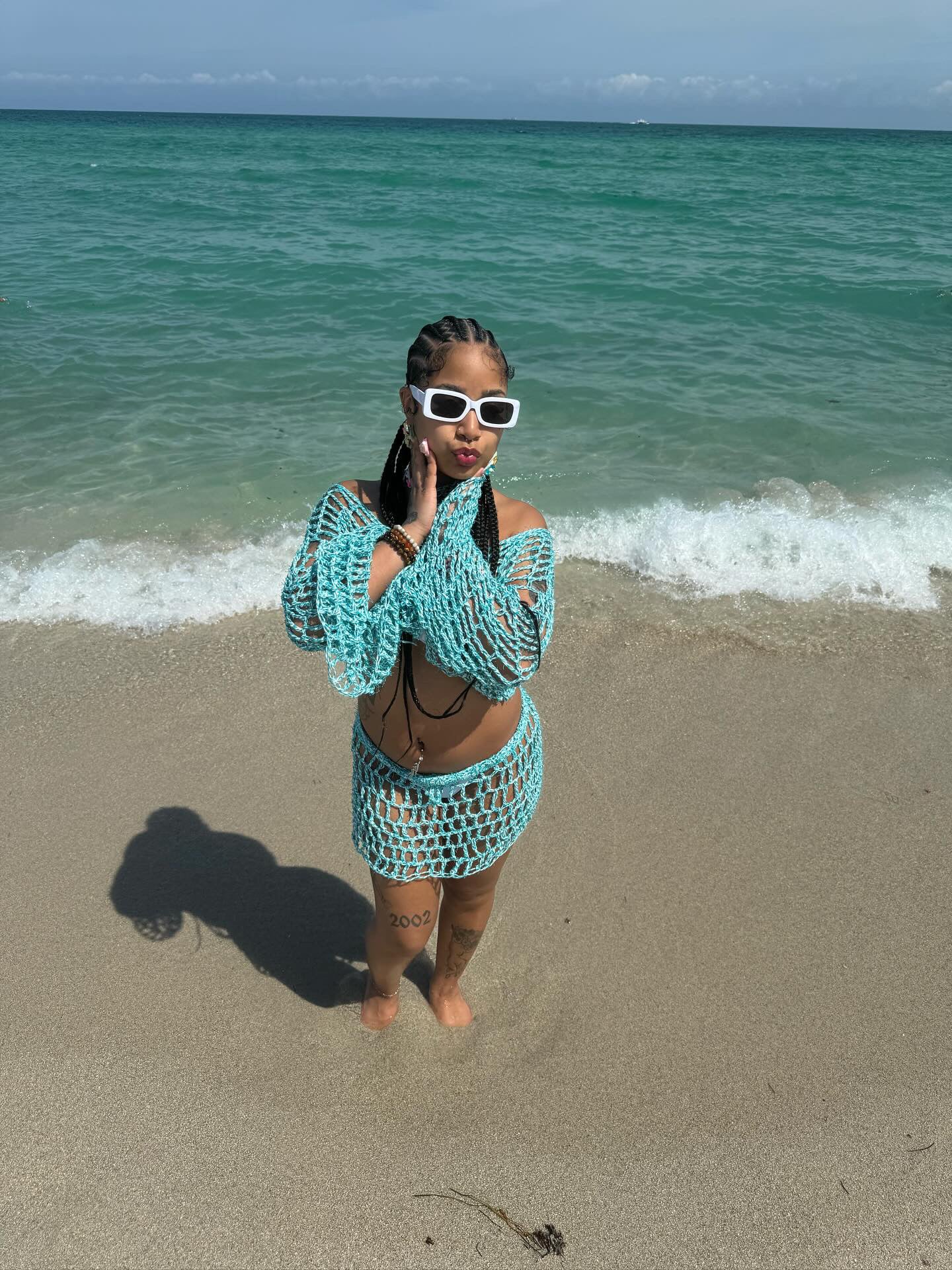 Blue Dream Beach Set (Bikini set Only)