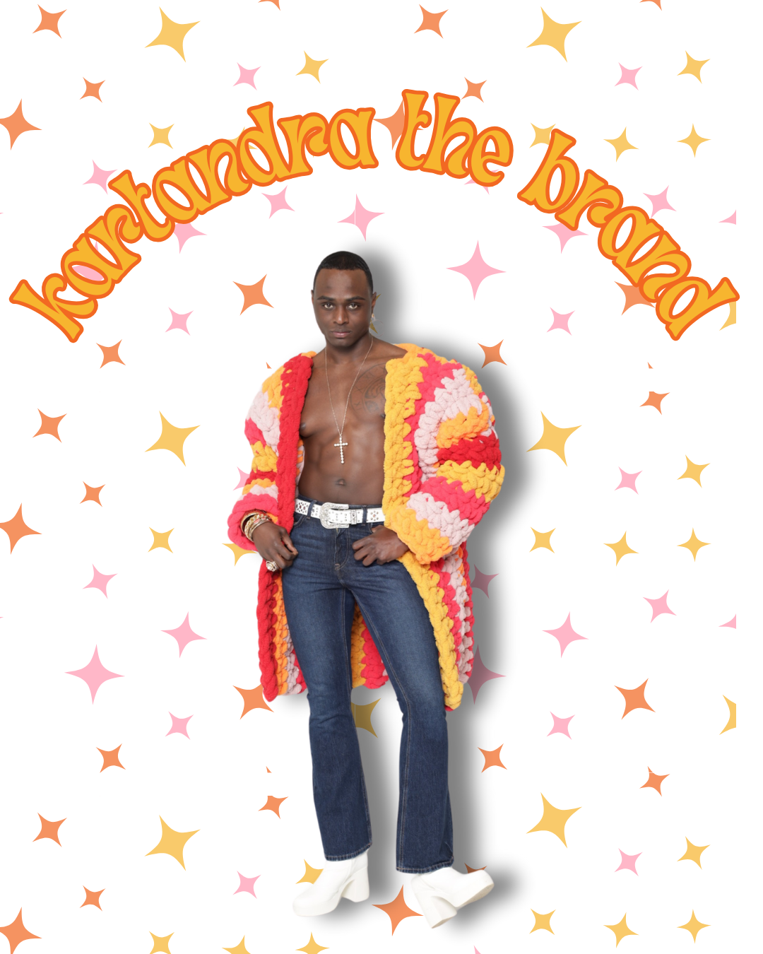 The Se'Coria Coat Multicolor Stripes