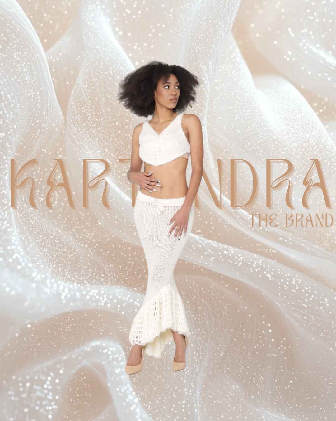 Yeti Asymmetrical ruffle skirt