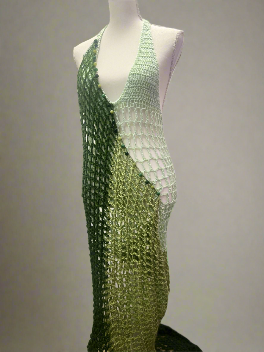 Tiana mesh layered dress