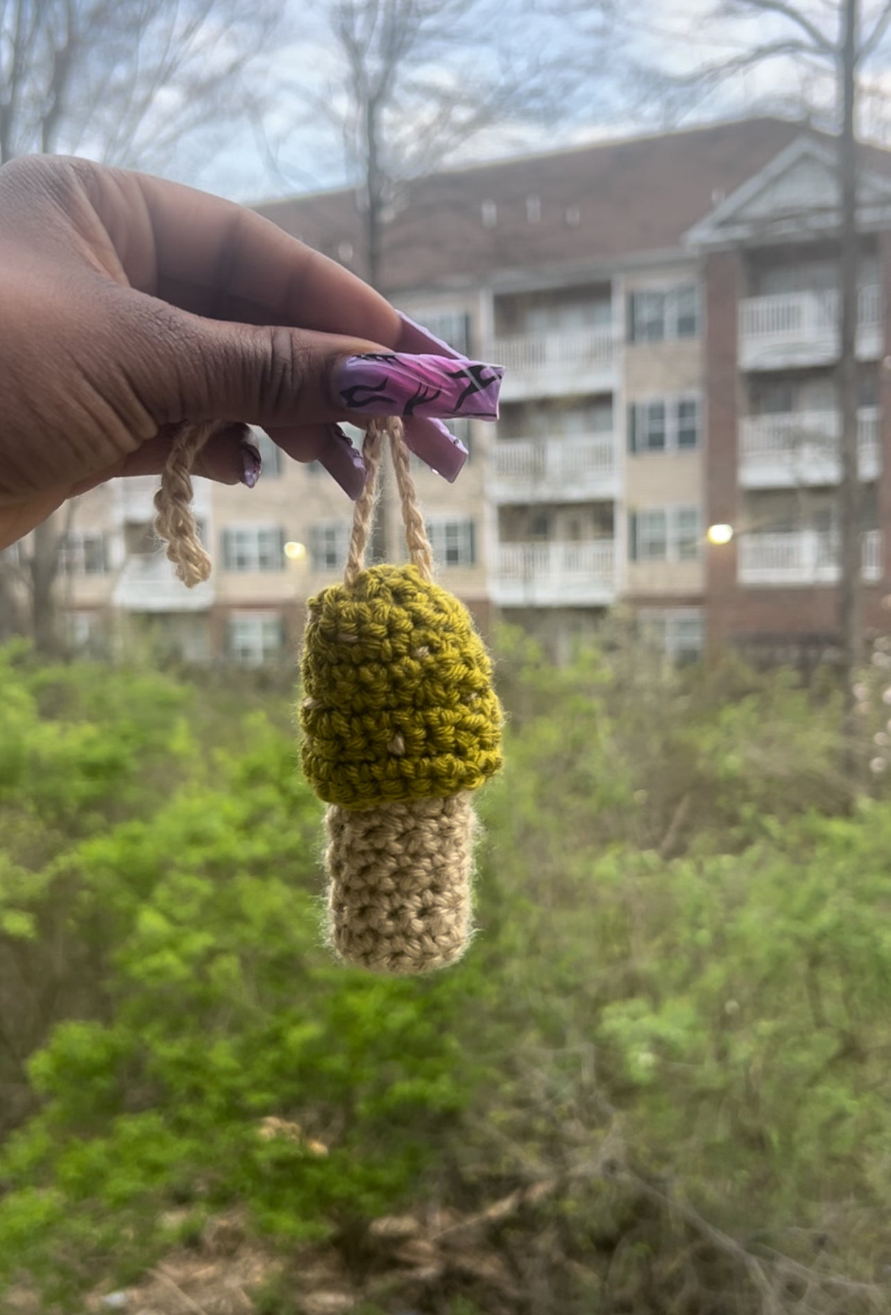 Gaia mushroom pouch