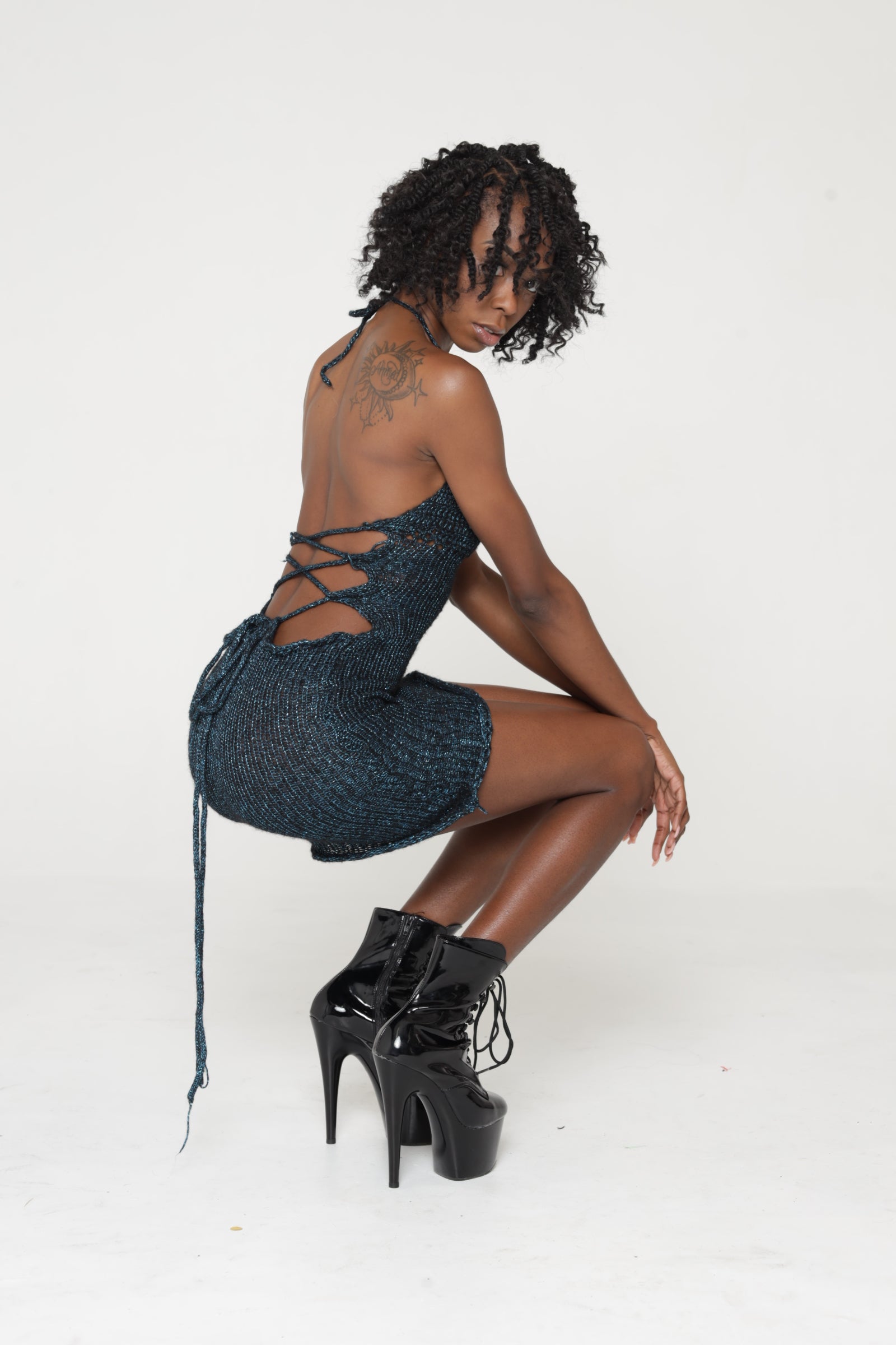 intergalactica mini dress